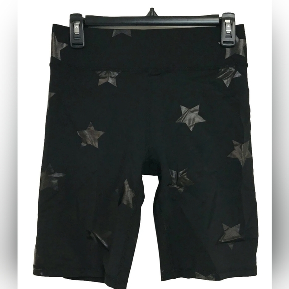 Terez Star Print Uplift Shorts (M) - Picture 1 of 5